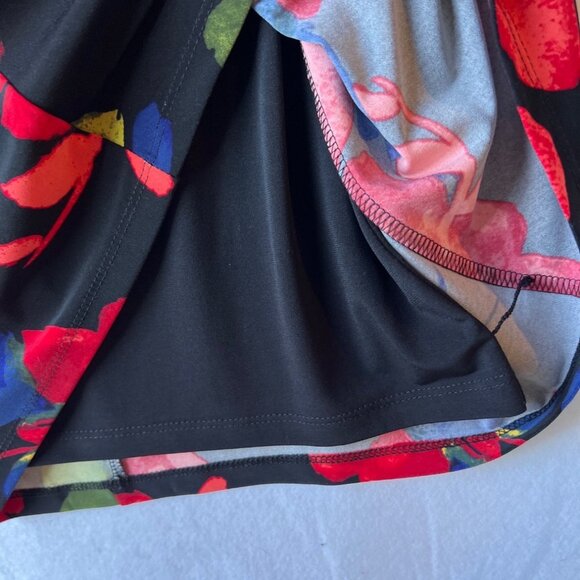 Lauren Ralph Lauren Colorful Floral Dress Size 10P - Picture 7 of 11